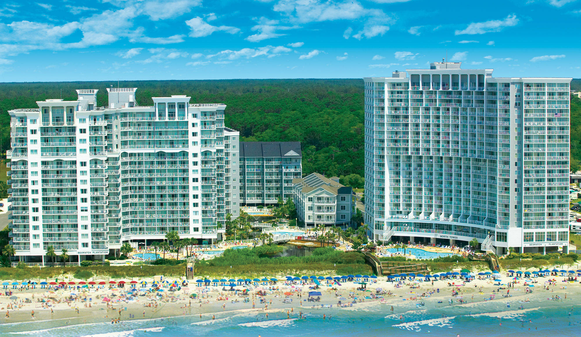 Sea Watch Resort Briarcliffe Acres Buitenkant foto